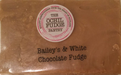 Bailey's and white chocolate fudge