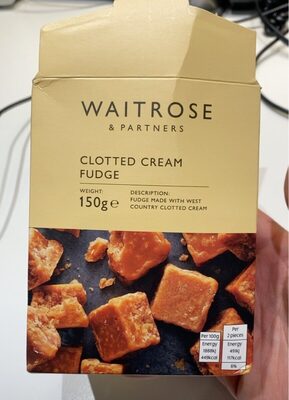 Clotted cream fudge