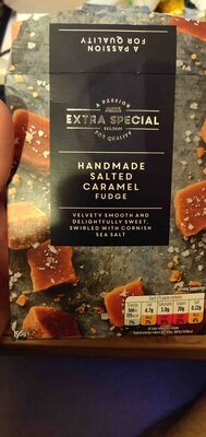 Salted caramel fudge