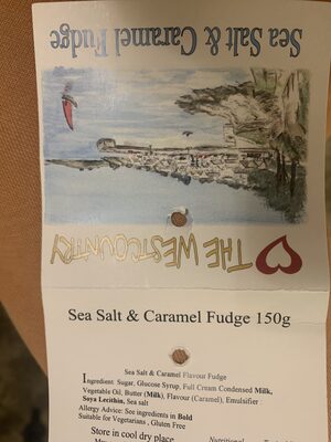 Sea salt and caramel fudge