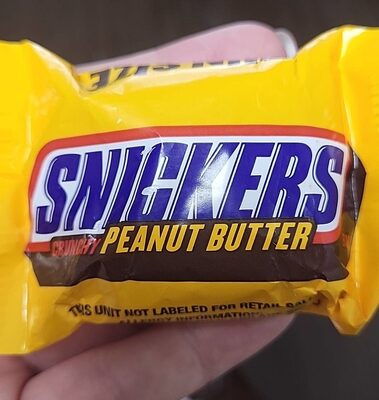 Snickers crunchy peanut butter